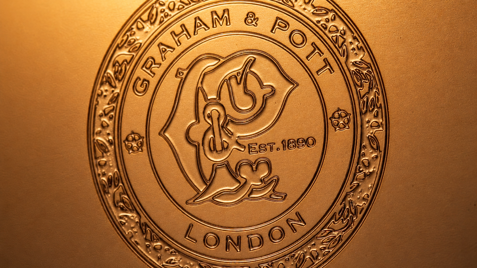 Ambre Mielle by Graham & Pott: Luxury Fragrance Film, Embossed Graham & Pott seal